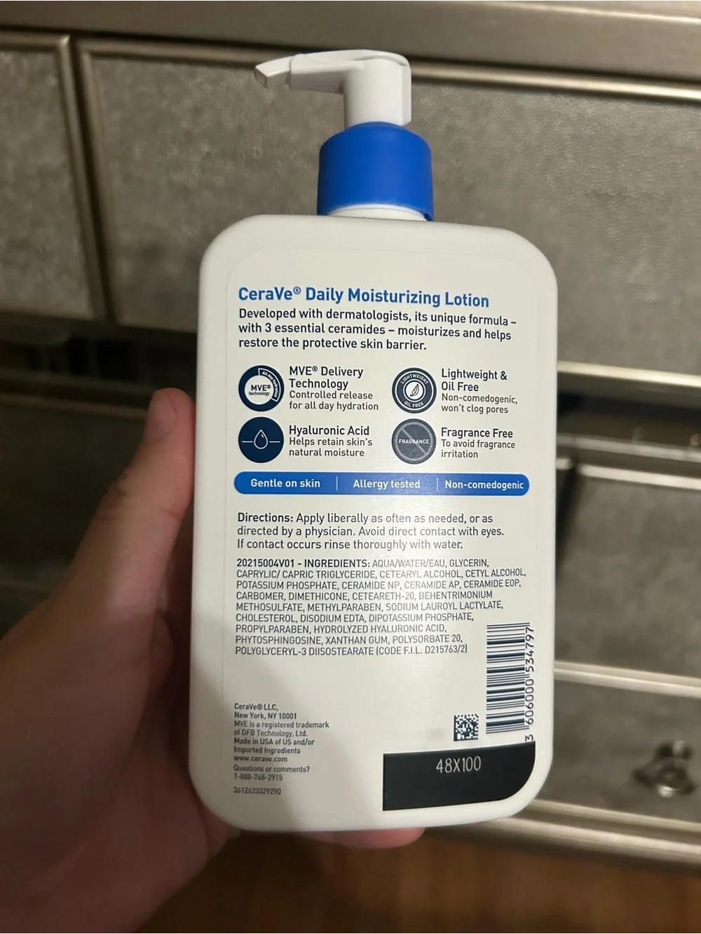 Cera Ve Daily Moisturizing Lotion For Normal to Dry Skin